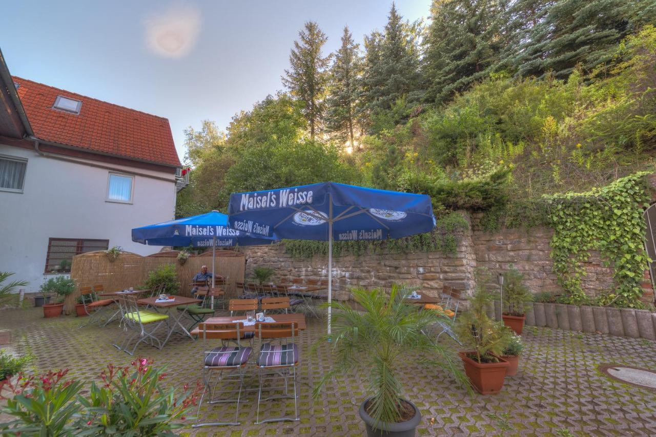Hotel - Pension&Gaststätte Alter König Hettstedt Exteriör bild